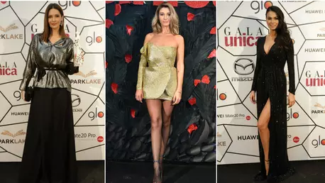 Cele mai stylish vedete prezente la Gala Unica 2018