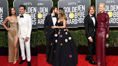 Cele mai HOT cupluri la Globurile de Aur 2019