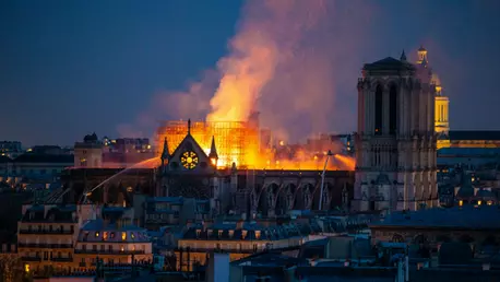 Catedrala Notre-Dame, devastată de un incendiu puternic. Imaginile care îți vor frânge inima
