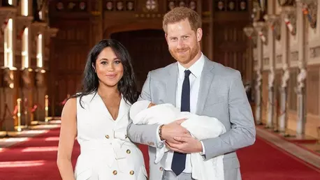 Imaginile oficiale de la botezul lui Archie Harrison, fiul Ducilor de Sussex