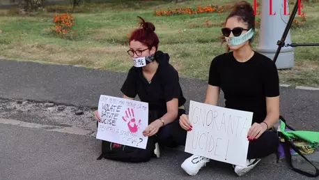 Cade una, cădem toate: femeile protestează împotriva violenței sistemice (VIDEO)