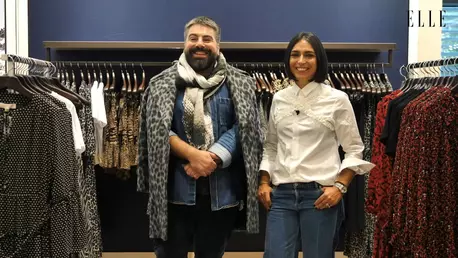 ELLE a încercat... cele mai cool ținute de toamnă și cosmetice de la Mega Mall (VIDEO)