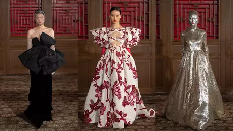 Valentino a prezentat colecția Haute Couture în Beijing