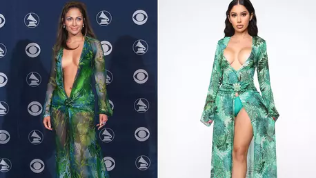 Versace dă în judecată Fashion Nova din cauza rochiei purtate de Jennifer Lopez