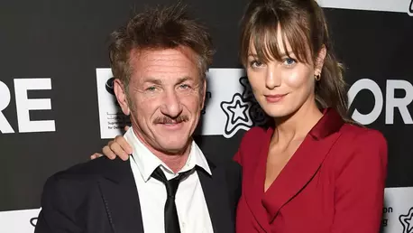 Sean Penn, apariție inedită pe covorul roșu alături de iubita lui, Leila George