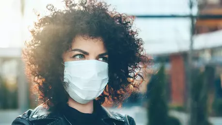 NU, purtarea măștii de protecție NU crește riscul de intoxicație cu bioxid de carbon