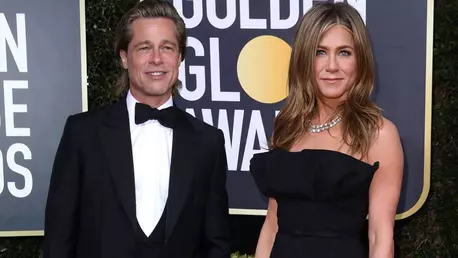 Brad Pitt și Jennifer Aniston s-au reunit pe micile ecrane și avem prima imagine cu cei doi împreună!