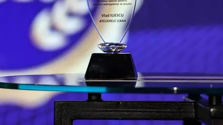 (P) Vlad Iliescu, directorul general Atelierele ILBAH, obtine premiul pentru „Tanarul antreprenor al anului” iar Atelierele ILBAH este numarul 1 in Bucuresti