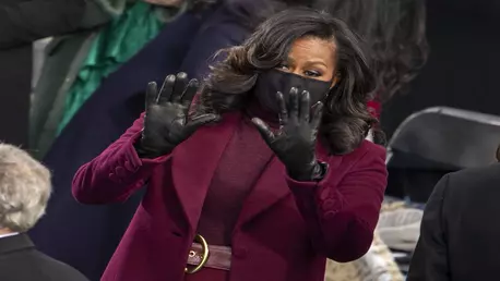 De ce a țipat Michelle Obama la soțul ei în timpul învestirii lui Joe Biden