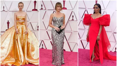Vedete pe covorul roșu la Premiile Oscar 2021 (GALERIE FOTO II)
