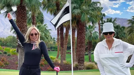 Anastasia Soare și Kris Jenner, întâlnire pe terenul de golf