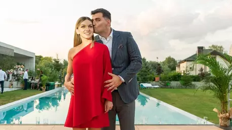 Logodna Simonei Halep: primele imagini de la petrecere