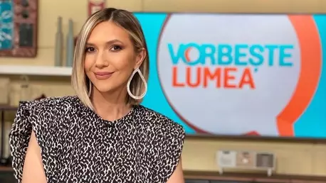 Adela Popescu, primele declarații după ce s-a vindecat de COVID-19 și a revenit la "Vorbește Lumea"