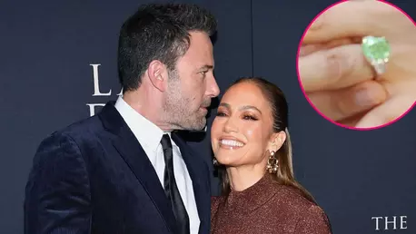 Ce spun experții despre inelul de logodnă primit de Jennifer Lopez de la Ben Affleck: "Diamantele verzi sunt într-adevăr extrem de rare"
