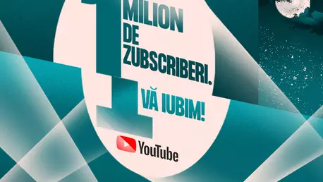 Radio ZU, primul radio din România care are 1 milion de abonați pe YouTube!