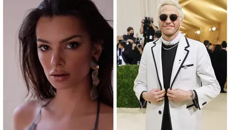 Pete Davidson și Emily Ratajkowski își fac publică noua relație la o întâlnire în New York