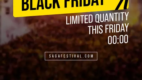 De Black Friday, SAGA Festival pune în vânzare biletul de 1 milion de dolari