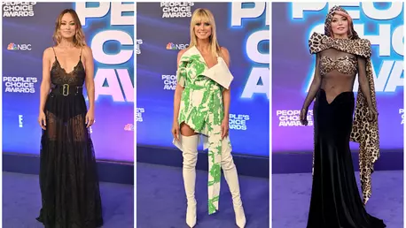 Vedete la People's Choice Awards 2022 – toate ținutele care au atras atenția (GALERIE FOTO)