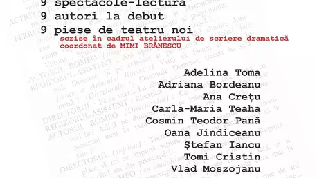 Primul DRAFT – eveniment cu intrare liberă: 2, 3, 4, 5 martie 2023, ora 18:30, la Teatrul Național ”I. L. Caragiale” din București