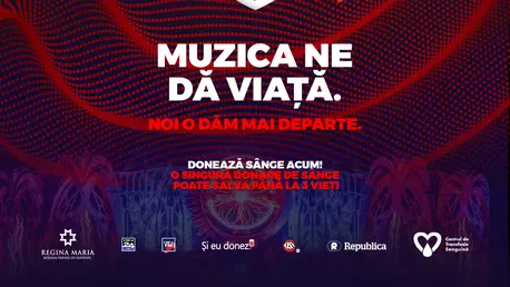 ÎNCEPE CAMPANIA BLOOD NETWORK. Salvează o viață, donează sânge și intri gratuit la UNTOLD sau Neversea