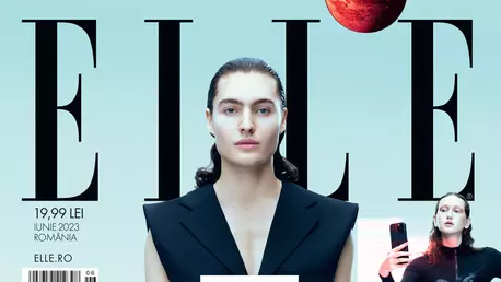 Revista ELLE lansează prima copertă pe care o poți purta din România