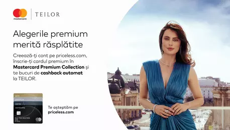 Definește-ți stilul cu bijuteriile TEILOR din colecția Pure Diamonds, iar Mastercard îți oferă avantaje premium!