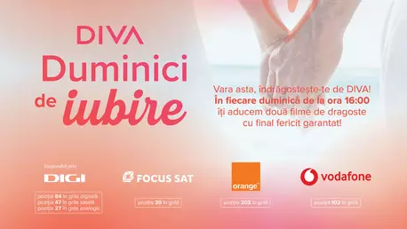 Îndrăgostește-te de DIVA și în luna august, în fiecare duminică, de la ora 16:00