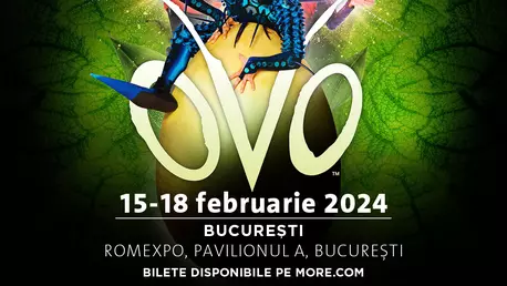 OVO – spectaculosul Cirque du Soleil – vine în București!