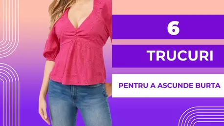 6 trucuri pentru a ascunde burtica