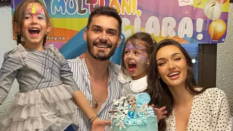 George Burcea, declarații emoționante despre fiicele lui. Ce a mărturisit actorul despre Ella și Clara: "Dacă vor să mă pun în cap, mă pun în cap..."