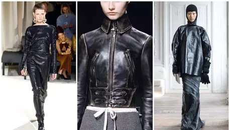 Total look: Piele, între styling-uri inedite și ținute elegante
