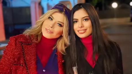 Loredana, extrem de mândră de fiica ei. Elena Boncea a defilat pe podium la o prezentare de modă