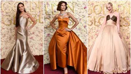 Vedete pe covorul roșu la Globurile de Aur 2025 (GALERIE FOTO)