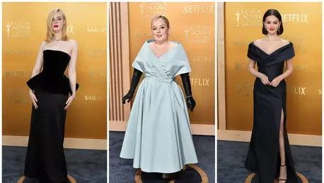 Covorul roșu la SAG Awards 2025: vedetele care au impresionat cu ținutele lor