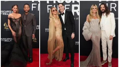 Premiile Grammy 2025 – Cele mai HOT cupluri de vedete și apariția controversată a lui Kanye West & Bianca Censori