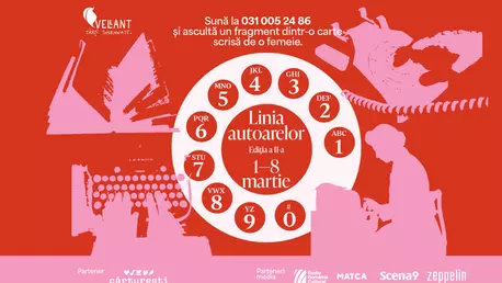 Linia autoarelor – ediția a II-a: ascultă literatură, ascultă vocile femeilor