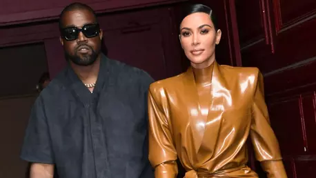 Kanye West, într-un scandal cu "mafia Kardashian". Kim, furioasă că rapperul a implicat-o pe fiica lor într-o piesă cu Diddy