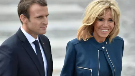 Emmanuel Macron, lovit de soția sa, Brigitte, la sosirea în Vietnam. Cum au fost filmați cei doi în timpul unei discuții în contradictoriu