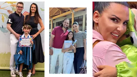 Final de an școlar emoționant pentru copiii vedetelor! Cum s-au afișat la serbări