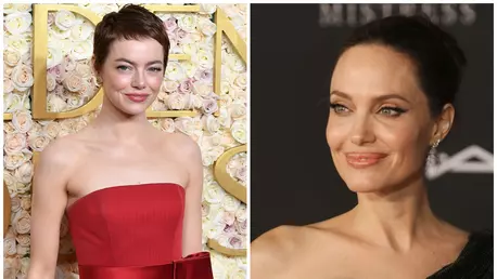 Emma Stone a dezvăluit un moment amuzant de la Globurile de Aur. Întrebarea stânjenitoare pe care mama sa i-a adresat-o Angelinei Jolie