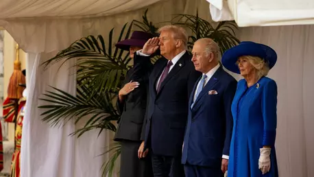 Vizita de stat a lui Donald Trump în Marea Britanie: onoruri militare, discursuri marcante și ținute spectaculoase