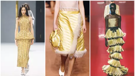 Golden Girl, trend-ul fashion care domină iarna