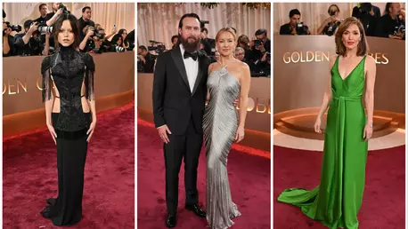 Golden Globes 2026: cel mai bine îmbrăcate vedete pe covorul roșu