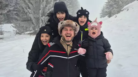 Șerban Copoț, dezvăluiri din viața de familie. Cum este artistul în rolul de tată: "Am avut mari emoții"