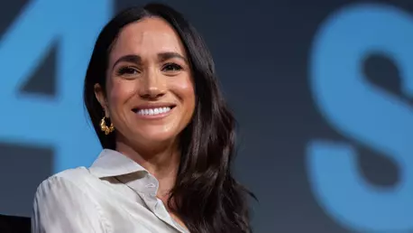 Meghan Markle împărtășește o imagine rară cu fața fiicei sale, Lilibet, într-o fotografie alături de Prințul Harry: "Pentru totdeauna, de Valentine's Day"