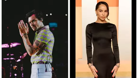 Relația dintre Zoë Kravitz și Harry Styles devine tot mai serioasă. Ce planuri are actrița cu partenerul ei