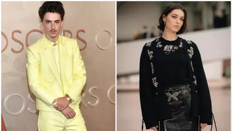 Timothée Chalamet, fotografiat în compania actriței de origine română Anamaria Vartolomei. Cum au fost surprinși cei doi părăsind un hotel din Paris