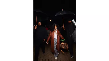 SZA la Paris Fashion Week în Vans custom 1-of-1