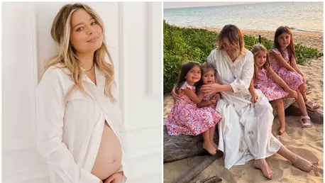 Laura Cosoi a dezvăluit sexul celui de-al cincilea copil. Cum le-a anunțat actrița pe fiicele ei: "Uimire, bucurie și emoție pură"