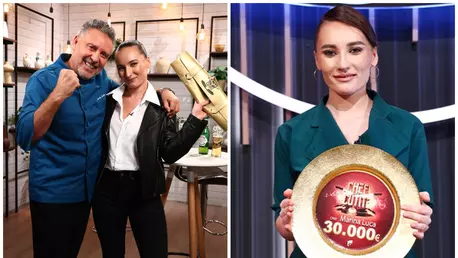 Marina Luca, primele declarații după ce a câștigat Chefi la cuțite, sezonul 17 și marele premiu de 30.000 de euro: "Nu știu cum să mă bucur! Plâng..."